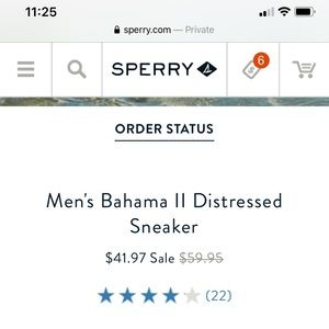 Men Sperry sneakers like new